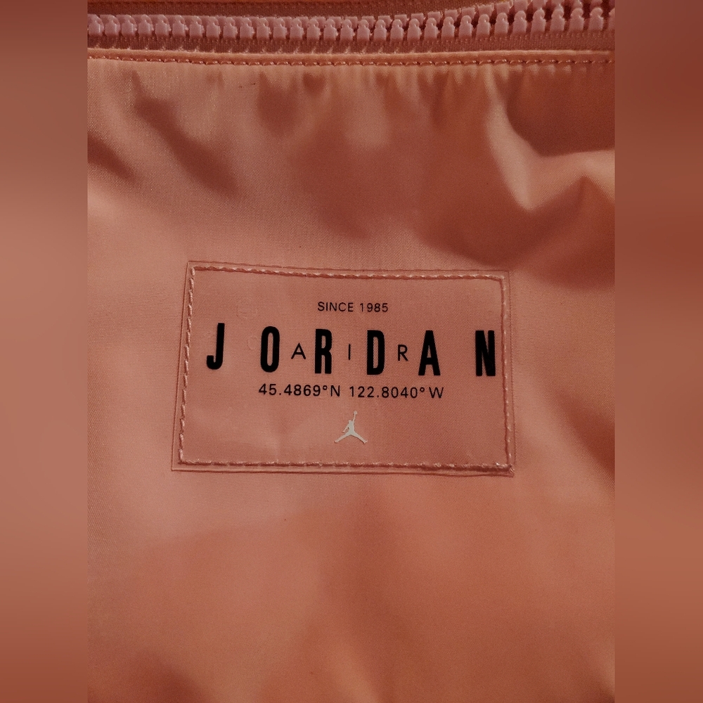 Jordan Peach Colored Mini Backpack - image 8